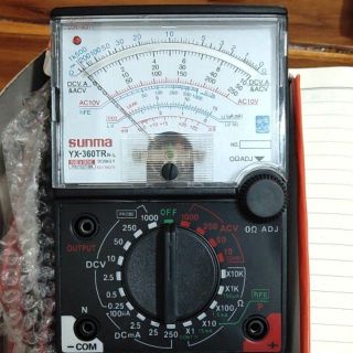 มิเตอร์วัดไฟ sunma แบบเข็ม รุ่น Multimeter YX-360TR