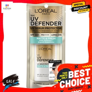 ลอรีอัลยูวีดีเฟนเดอร์แมทท์เฟรช50มลผลิตภัณฑ์ดูแลผิวหน้าLOREAL UV DEFENDER MATTE FRESH 50ML