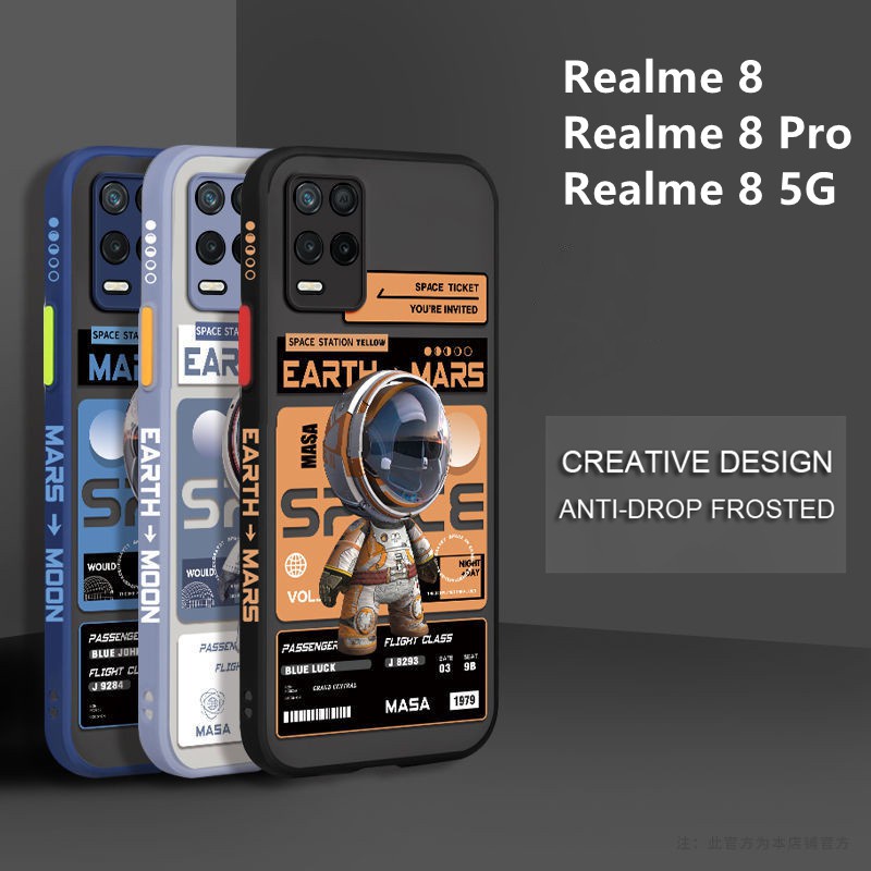 เคส Realme 9 Pro 5G เคส โทรศัพท์กันกระแทกสําหรับ พร้อมเลนส์ Matte Realme 8 Pro