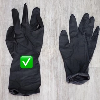 ถุงมือยาง Latex gloves อย่างดี1 กล่องมี 20 ชิ้น ชนิดข้อมือยาว