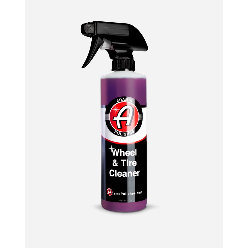 Adam's Wheel & Tire Cleaner (16 oz/473 ml) ผลิตภัณท์ทำความสะอาด, ขจัดคราบสกปรก สำหรับยาง, ล้อแมกซ์และซุ้มล้อรถยนต์