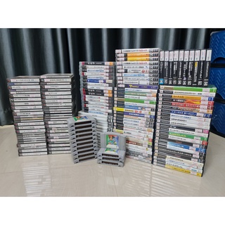 ชุดแผ่นเกมแท้ แบบรวมชุด ราคาถูก หมดแล้วหมดเลย PS1 PS2 PS3 PSP DS SFC N64