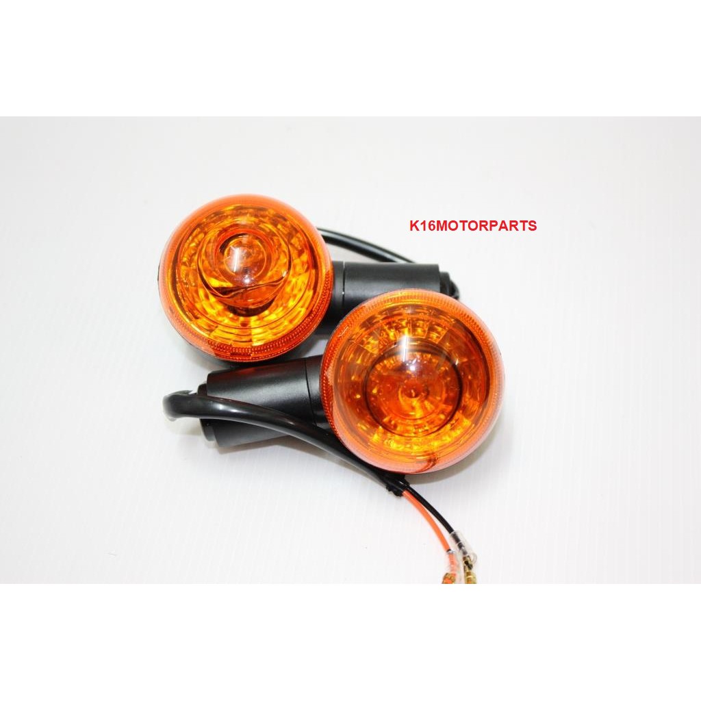 ไฟเลี้ยว < หลัง > สีส้ม SUPER CUB ปี 2018-2020 # ไฟหน้ากลม # 4622-099- # พร้อมขั้วเเละหลอดไฟ
