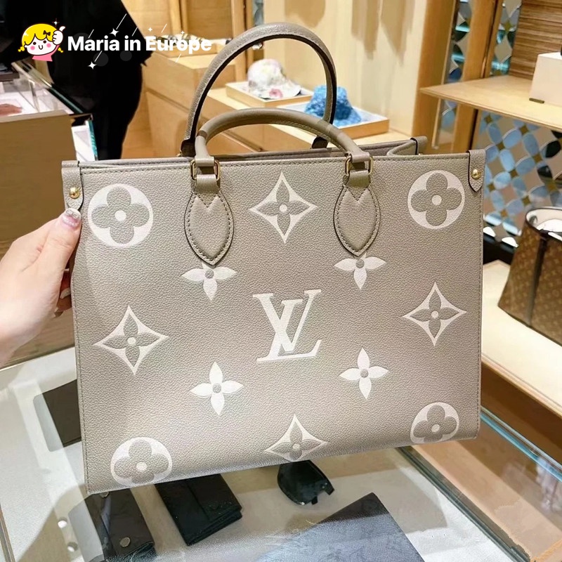 Maria LV /Louis Vuitton M45494/M45982 ONTHEGO MM tote bag shopping bag tote bag shoulder backpack