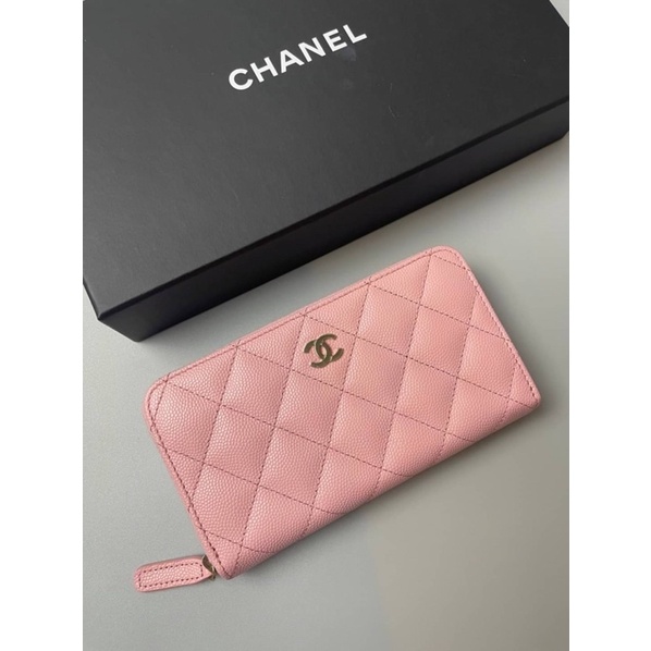 New Chanel Medium Zippy Wallet