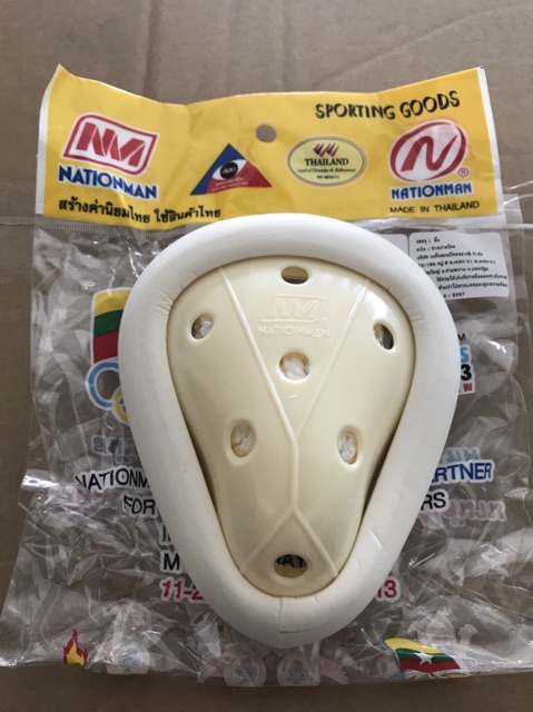 กระจับนักมวย Nationman รุ่น 777พลาสติก PU อย่างดี ของแท้ 100 % - รูปที่ 4