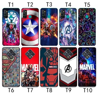 เคสโทรศัพท์มือถือ แบบใส ลาย Marvel Avengers สําหรับ Asus Zenfone 3 Ze552Kl 4 Ze554Kl 4 Max Zc520Kl Zc554Kl Selfie Zb553Kl Gm41