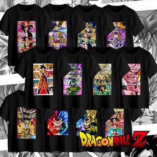 Dragonball เสื้อยื้ดลายการ์ตูนดราก้อนบอล Black