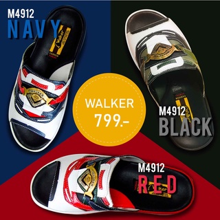 Walker M4912 ลิขสิทธิ์แท้ 100% รองเท้าแตะ หนังแท้