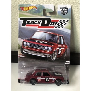 รถเหล็ก รถฮอทวีล ดัสสัน Hot Wheels Track Day Datsun Bluebird 510