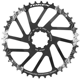 TOKEN เฉพาะใบสเตอร์หลัง ขนาด 40T ,Gator Cog mtx ,TK440 10 speed