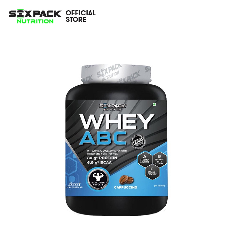 Whey ABC 100 Whey Protein Powder Creatine Monohydrate Beta Alanine L Arginine 2kg/4.4lbs