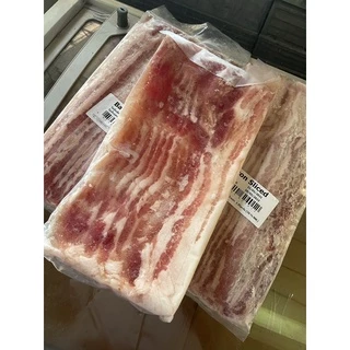 เบค่อนสไลด์ 1กิโลกรัม (NW600-800g) พร้อมส่ง 🥓🏆ราคาดีมาก รับตรงโรงงานผลิต💥 เบค่อนกรอบ เบค่อน 🚛เหมาค่าส่ง ฟรีกล่องโฟม!!