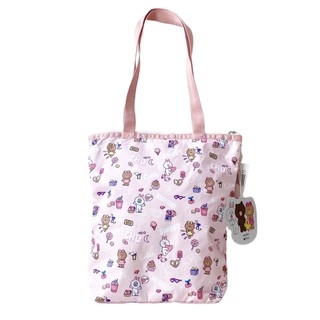 กระเป๋าสะพาย กระเป๋าถือ Line Friends LeSportsac Waterproof Shoulder Shopping Bag Handbag.