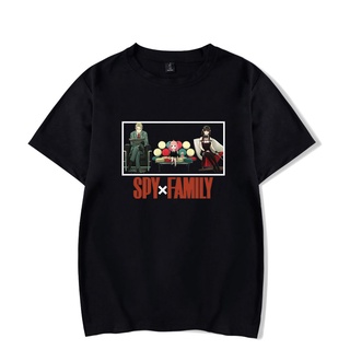 Spy x Family T-Shirt แขนสั้น เสื้อยืดชาย หญิง เสื้อยืดลายกราฟิก รุ่น E04