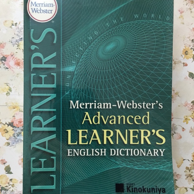 Merriamster’s Advanced Learner’s English Dictionary Shopee Thailand