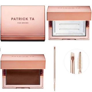 พร้อมส่ง - ป้ายไทย Patrick Ta  Major Brow Dual Ended Brow Brush