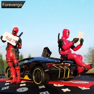 Forevergo โมเดลฟิกเกอร์ PVC รูปตัวละคร Deadpool สุดเท่ ของเล่น สําหรับตกแต่งบ้าน ภายในรถยนต์ B1N5