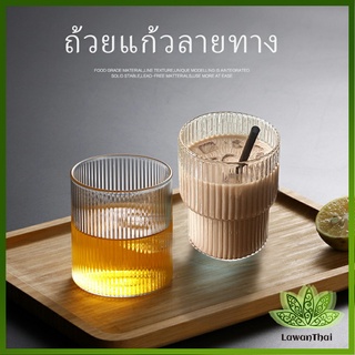 Lawan แก้วไวน์สร้างสรรค์ ถ้วยกาแฟ ถ้วยใสในครัวเรือน สปอตสินค้า glass cup