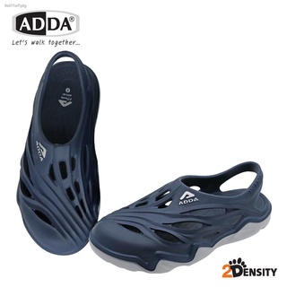 slippersรองเท้าแตะ✎ADDA 2density รองเท้าแตะ รองเท้าลำลอง สำหรับผู้ชาย แบบสวมหัวโต รัดส้น รุ่น  5TD75M1 (ไซส์ 7-10)