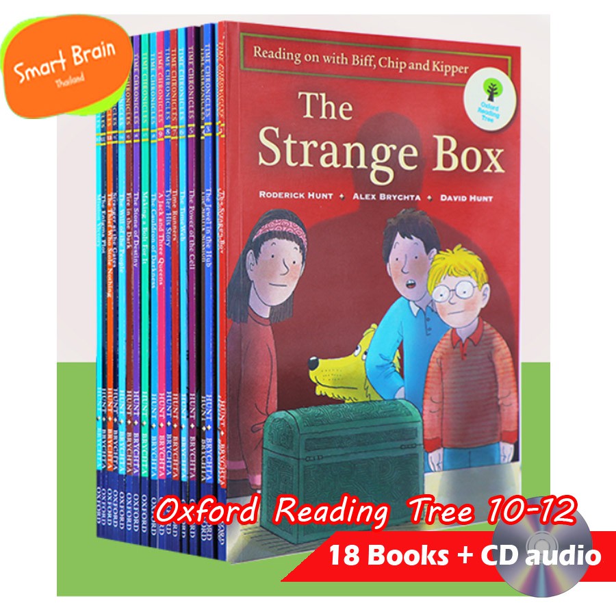 *ส่งทุกวัน* Oxford reading tree Biff chip เลเวล 10-12 จำนวน 18 เล่ม +  CD audio