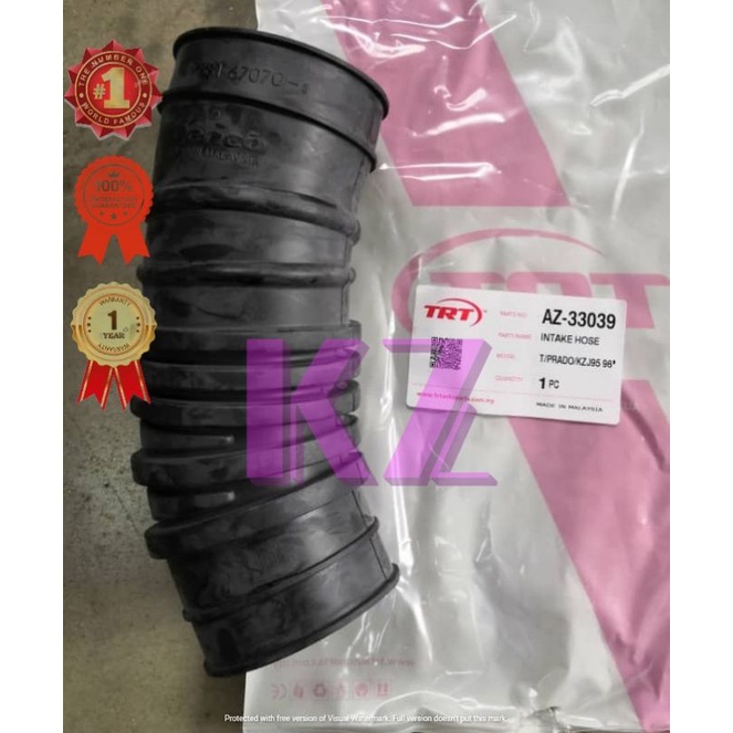 TOYOTA PRADO /KZJ95 1996 ท่อไอดี / ท่อทําความสะอาดอากาศ 1996 3.0L KZN185 KZJ71 KZJ77 KZJ78 [2-HOLE]