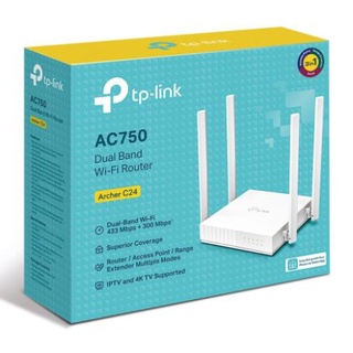 TP-LINK (Archer C24) AC750 Dual-Band Wi-Fi Router