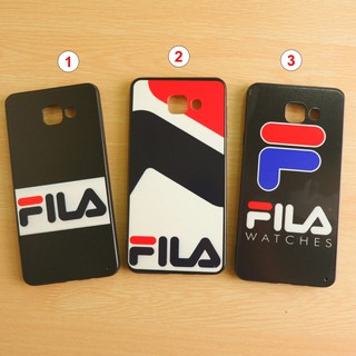 Samsung A5 (2016) / A7 (2016) เคสขอบนิ่มเส้นนูน FILA