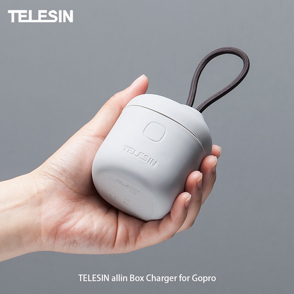 Allin Box Telesin GoPro Charger waterproof gopro (GoPro 5 GoPro 6 GoPro 7 GoPro 8 ) PD KingMaแท้ พร้