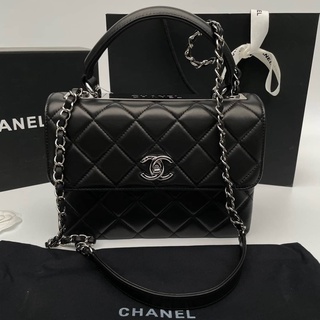 #Chanel #TrendyCC #lambskin Grade vip (microchip) Size 25cm  อุปกรณ์ full box set