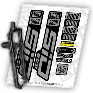 สติกเกอร์รูปลอก ลายตะเกียบ ROCKSHOX SID Klaten สําหรับติดตกแต่งจักรยาน