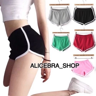 🌟นาทีทอง🌟กางเกงขาสั้น มี10สี ใส่สบายผ้านิ่ม เอวยางยืด