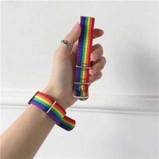 🔥 🔥สร้อยข้อมือ สายรุ้ง 2227 เครื่องประดับคู่รัก ผู้ชาย ผู้หญิง เครื่องประดับมือ สร้างสรรค์ เต้นรํา แผ่นดิสก์ สายรัด สีเย็น