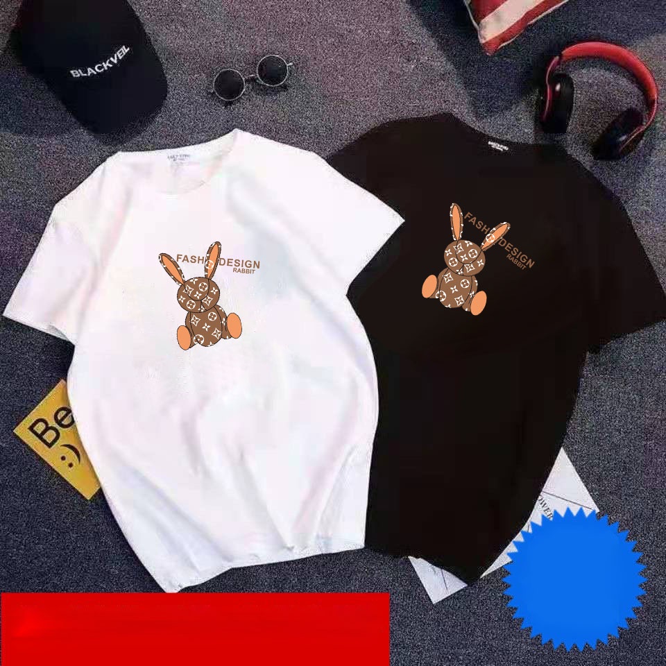 เสื้อทีเชิร์ตเสื้อยืดคอกลมแฟชั่นSportขาว-ดำ ⚡️ พร้อมส่ง⚡️ T-486