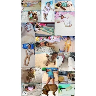 ผ้ารองกันน้ำกันฉี่ ผิวเนียนนุ่มนอนสบาย เกรดพรีเมี่ยม ขนาด 180x200 cm. (6ฟุต)
