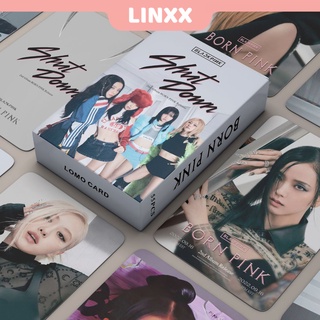 Linxx โปสการ์ด อัลบั้มรูป LISA JENNIE ROSE JISOO Born Pink Kpop 55 ชิ้น