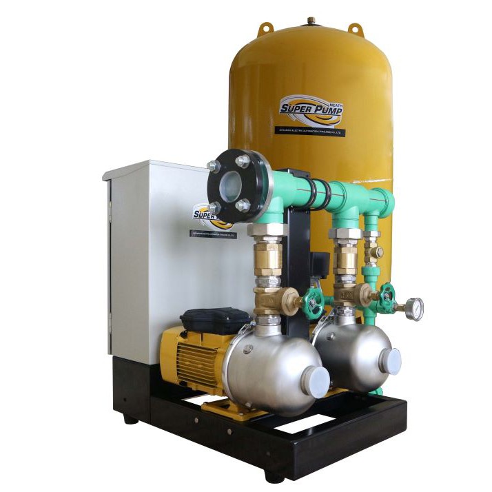 ปั๊มบูสเตอร์ "Booster Pump" ชุดปั๊มสำหรับส่งน้ำอัตโนมัติใช้งานขนาดใหญ่