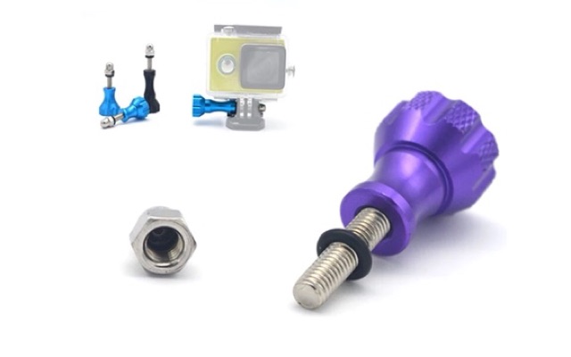 GoPro CNC Screw Set (3 pcs) ชุดสกรู อลูมิเนียม สำหรับ GoPro Action Camera - รูปที่ 3
