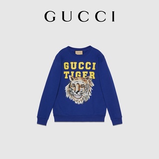 [สินค้าใหม่] Gucci Gucci เสื้อกันหนาว ผ้าฝ้าย ลายเสือ ปีใหม่