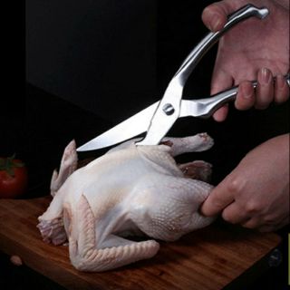 Bone Scissors Food Cutter กรรไกรตัดกระดูกไก่ตัดอาหาร
ขนาด 25.2 x 4.6 cm.