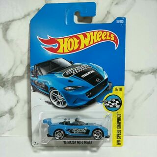 รถเหล็ก Hot wheels 15 MAZDA MX-5 MIATA (lb004)