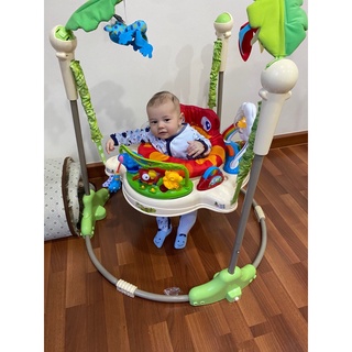Jumperoo Rainforest จั้มเปอร์ เสริมพัฒนาการเด็ก  จั้มเปอร์หน้ากบสุดฮิต No.63507