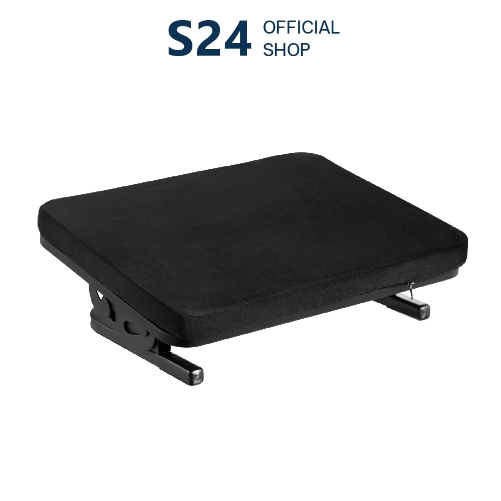 MOUNTAIIN ที่พักเท้าเพื่อสุขภาพ แท่นวางเท้า ที่วางเท้า รุ่น FOOTREST-03 ปรับระดับได้ แบบนุ่มสบาย