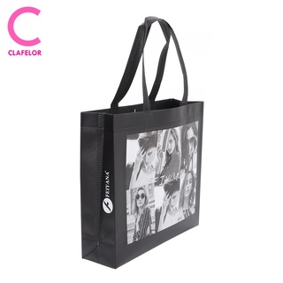 CLAFELOR-ถุงผ้าเอนกประสงค์ ผ้าสปันบอนด์ ใช้แทนถุงพลาสติกได้ Feiyana ของแท้ รุ่น cloth bags