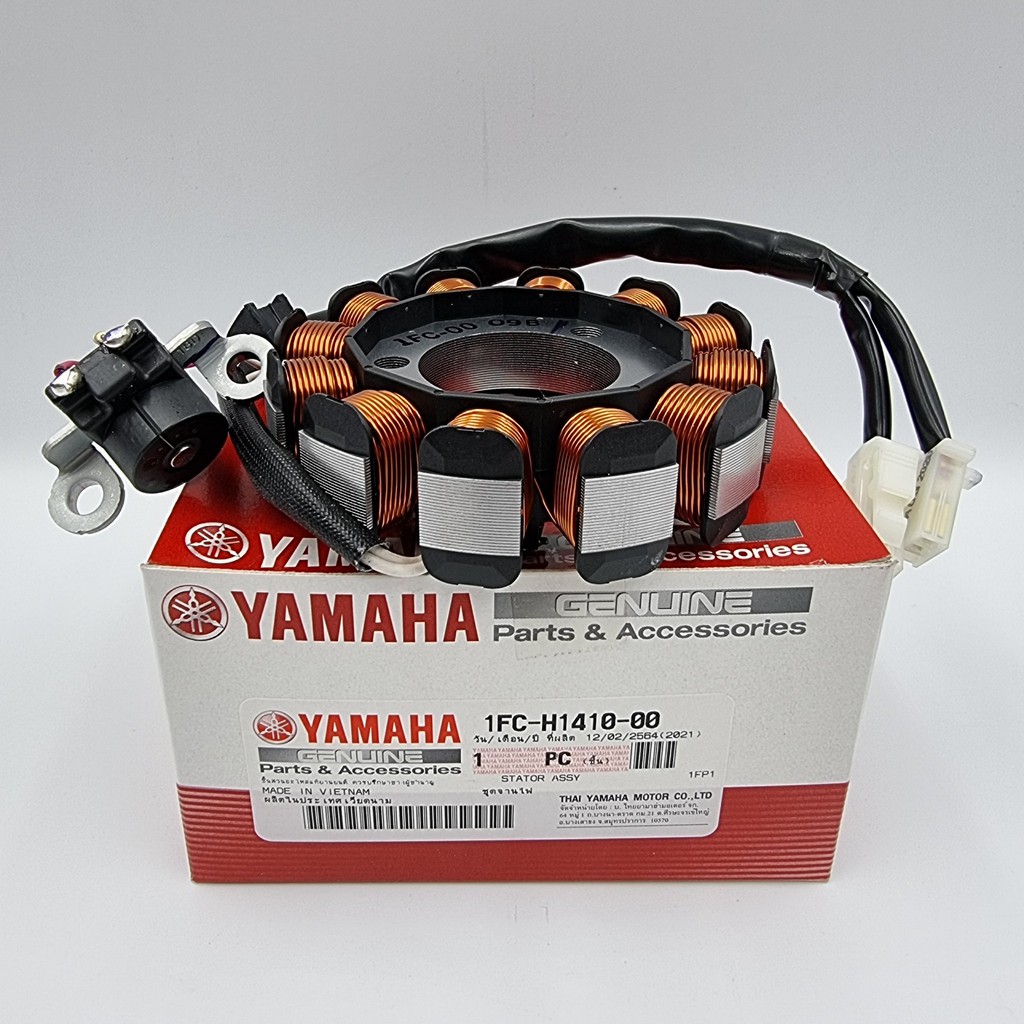 มัดไฟ ขดลวดจานไฟ ชุดจานไฟ ฟิลคอยล์  SPARK 115 I SPARK LX JUPITER RC แท้ YAMAHA STATOR ASSY  UK