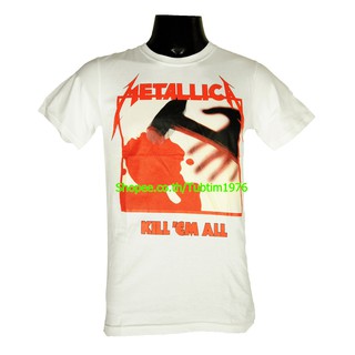 เสื้อยืดสุดเท่เสื้อวง Metallica เสื้อยืดแฟชั่นวงดนตรี เสื้อวินเทจ เมทัลลิกา MET8099Sto5XL