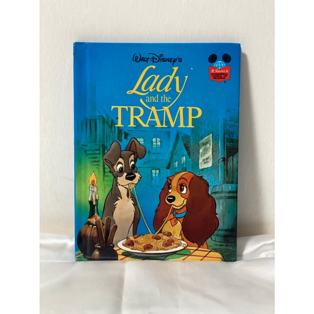 LADY AND THE TRAMP DISNEY- หนังสือนิทานภาษาอังกฤษ