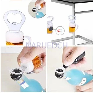 ที่้เปิดขวด ติดตู้เย็น รูปแก้วเบียร์ 3D ของตกแต่ง ของฝาก ของชำร่วย Bottle Opener Magnet พร้อมส่งทันที
