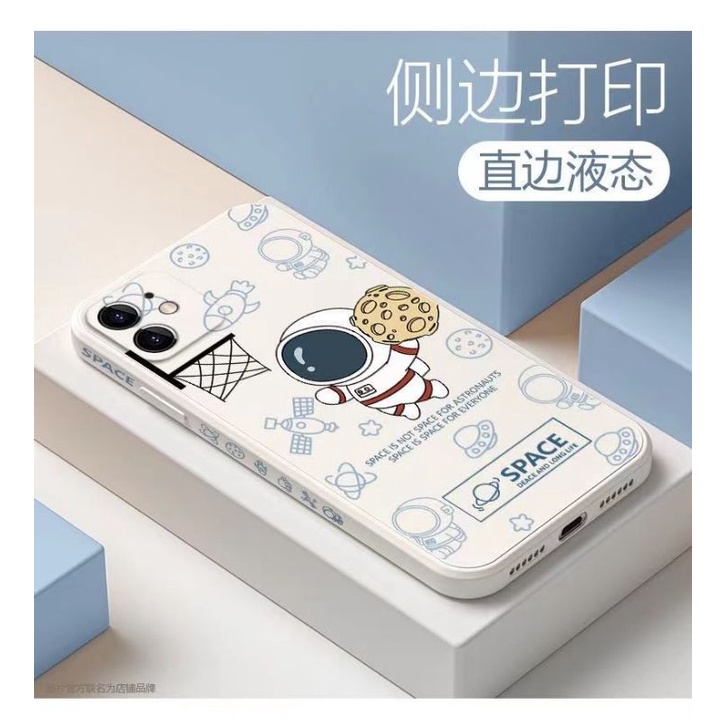 0396 VV CASE NASA IPHONE 6 6S 6+ 6S+ 7 8 7+ 8+ SE 20 SE 3 22 X Xs XR ปลอก hp ภาพ NASA นักบินอวกาศกล้