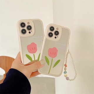 สอบถามก่อนกดสั่ง เคสกระจก กระจก เคสดอกไม้ เคสทิวลิป ทิวลิป เคสแถมสาย สายคล้อง คล้องมือ ลูกปัด เคสโทรศัพท์ เคสพร้อมส่ง